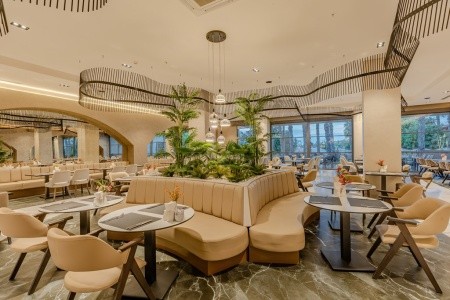 Turecko Alanya Justiniano Club Park Conti 6 dňový pobyt All Inclusive Letecky Letisko: Praha July 2026 ( 6/07/26-11/07/26)