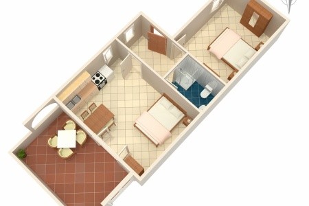 Apartmány 3298-136 - 55