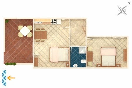 Apartmány 3298-136 - 43