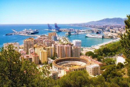 Malaga a Gibraltar – kontrasty Stredomoria letecky - 1