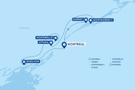 Kanadský trojúhelník: Montreál, Québec, Ottawa - 13