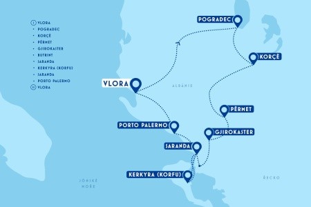 Jižní Albánie s návštěvou Korfu - 19