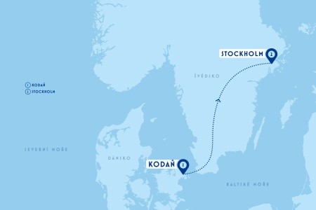 Skandinávie rychlovlakem - Kodaň a Stockholm - 22