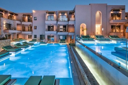 Grécko Kréta Paralos Venus Suites 7 dňový pobyt Raňajky Letecky Letisko: Praha June 2026 (14/06/26-20/06/26)