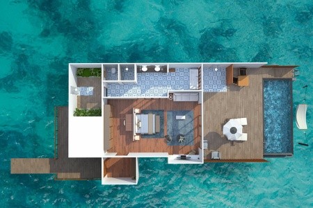 Maldivy  Amilla Fushi (Baa Atol) 12 dňový pobyt Raňajky Letecky Letisko: Praha July 2026 (23/07/26- 3/08/26)