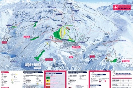Francúzsko Alpe d´Huez Le Pic Blanc 4 dňový pobyt Raňajky Vlastná January 2027 ( 1/01/26- 4/01/27)