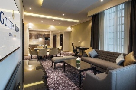 Katar Doha Golden Tulip Doha 6 dňový pobyt Polpenzia Letecky Letisko: Praha September 2025 (26/09/25- 1/10/25)