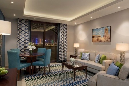 Katar Doha Al Najada Doha Hotel Apartments By Oaks 10 dňový pobyt Raňajky Letecky Letisko: Praha September 2025 (23/09/25- 2/10/25)