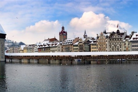 Lucern a trhy na hoře Pilatus