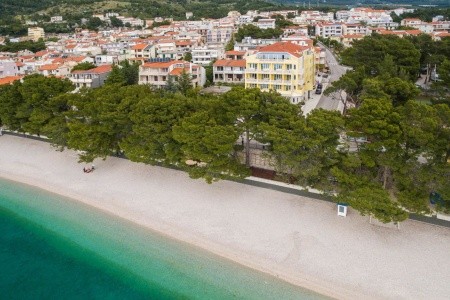 Chorvátsko Makarská riviéra Villa Bacchus 9 dňový pobyt Raňajky Letecky Letisko: Praha September 2025 (25/09/25- 3/10/25)