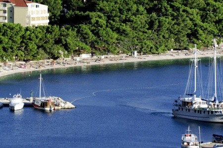 Chorvátsko Makarská riviéra Villa Bacchus 9 dňový pobyt Raňajky Letecky Letisko: Praha September 2025 (25/09/25- 3/10/25)