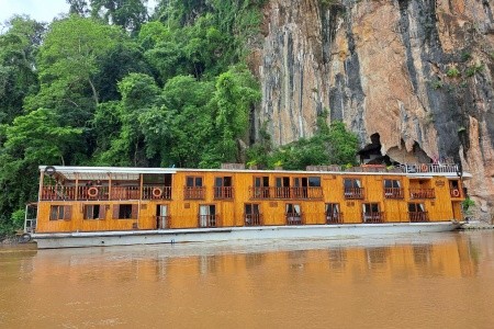 Plavba butikovou riečnou loďou po Mekongu - z Thajska do Laosu s dotykom Vietnamu - 54