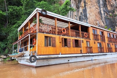 Plavba butikovou riečnou loďou po Mekongu - z Thajska do Laosu s dotykom Vietnamu - 64