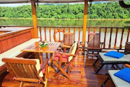 Plavba butikovou riečnou loďou po Mekongu - z Thajska do Laosu s dotykom Vietnamu - 73