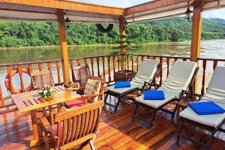 Plavba butikovou riečnou loďou po Mekongu - z Thajska do Laosu s dotykom Vietnamu - 74