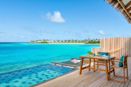 Maldivy Severný Atol Male Hilton Amingiri Maldives 12 dňový pobyt Polpenzia Letecky Letisko: Viedeň February 2026 (28/02/26-11/03/26)