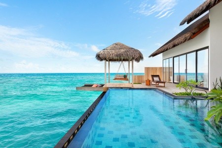 Maldivy Severný Atol Male Hilton Amingiri Maldives 12 dňový pobyt Polpenzia Letecky Letisko: Viedeň February 2026 (28/02/26-11/03/26)