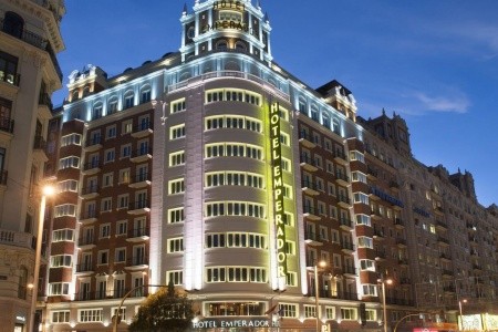 Španielsko Madrid Emperador Hotel Madrid 11 dňový pobyt Raňajky Letecky Letisko: Praha October 2025 (28/10/25- 7/11/25)