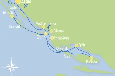 Plavba Mezi Tisíci Ostrovy Zadar
