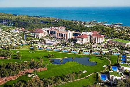 Turecko Belek Regnum Carya Golf & Spa Resort 11 dňový pobyt Ultra All inclusive Letecky Letisko: Bratislava July 2026 ( 8/07/26-18/07/26)