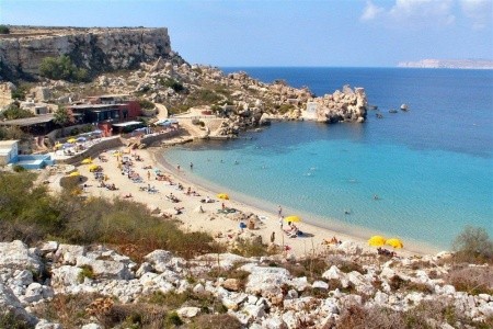 Malta Cirkewwa Paradise Bay 9 dňový pobyt Plná penzia Letecky Letisko: Budapešť January 2026 (16/01/26-24/01/26)