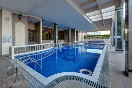 Spojené arabské emiráty Sharjah Sahara Beach Resort &Amp; Spa 6 dňový pobyt All Inclusive Letecky Letisko: Praha April 2026 (14/04/26-19/04/26)