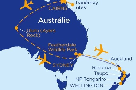 Austrálie - Nový Zéland