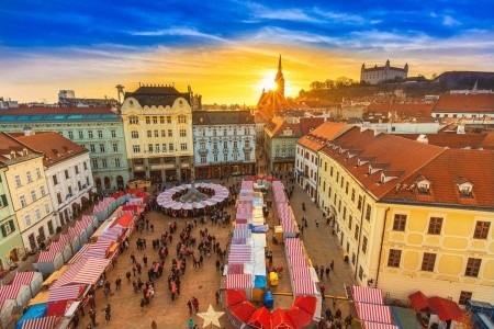 Adventní metropole na Dunaji - Bratislava, Budapešť a Vídeň