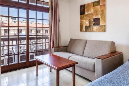Kanárske ostrovy Tenerife Apartamentos Be Smart Florida Plaza 12 dňový pobyt Polpenzia Letecky Letisko: Budapešť March 2026 (24/03/26- 4/04/26)