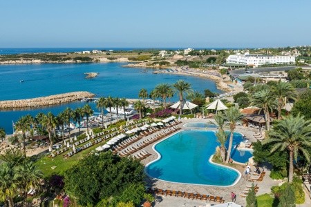 Cyprus Paphos (Pafos) Coral Beach Hotel & Resort 8 dňový pobyt All Inclusive Letecky Letisko: Bratislava July 2026 (31/07/26- 7/08/26)