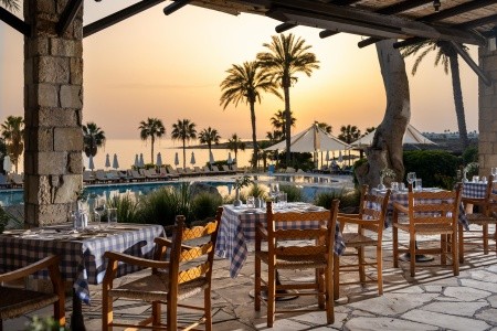 Cyprus Paphos (Pafos) Coral Beach Hotel & Resort 8 dňový pobyt All Inclusive Letecky Letisko: Bratislava July 2026 (31/07/26- 7/08/26)