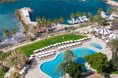 Cyprus Paphos (Pafos) Coral Beach Hotel & Resort 8 dňový pobyt All Inclusive Letecky Letisko: Bratislava July 2026 (31/07/26- 7/08/26)