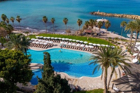 Cyprus Paphos (Pafos) Coral Beach Hotel & Resort 8 dňový pobyt All Inclusive Letecky Letisko: Bratislava July 2026 (31/07/26- 7/08/26)