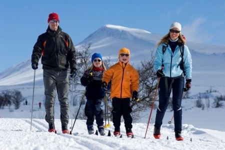 ZIMNÍ NORSKO - SKEIKAMPEN, ráj běžkařů, též sjezdovky - 2