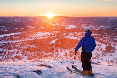 ZIMNÍ NORSKO - SKEIKAMPEN, ráj běžkařů, též sjezdovky - 4