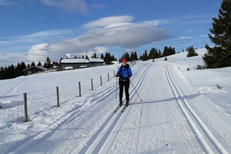 ZIMNÍ NORSKO - SKEIKAMPEN, ráj běžkařů, též sjezdovky - 6