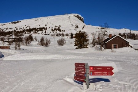 ZIMNÍ NORSKO - SKEIKAMPEN, ráj běžkařů, též sjezdovky - 10