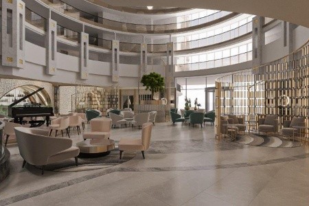 Turecko Antalya Delphin Palace 8 dňový pobyt Ultra All inclusive Letecky Letisko: Budapešť August 2026 ( 2/08/26- 9/08/26)