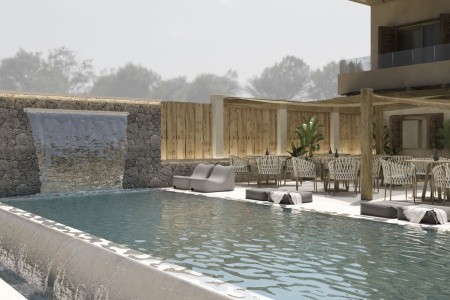 Grécko Kréta The Noverian Antama, Organic Beach Resort Chania 15 dňový pobyt Polpenzia Letecky Letisko: Praha June 2026 (17/06/26- 1/07/26)