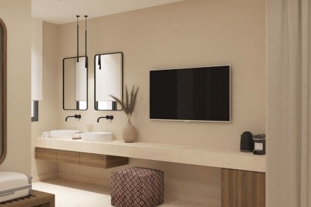 Grécko Kréta The Noverian Antama, Organic Beach Resort Chania 15 dňový pobyt Polpenzia Letecky Letisko: Praha June 2026 (17/06/26- 1/07/26)