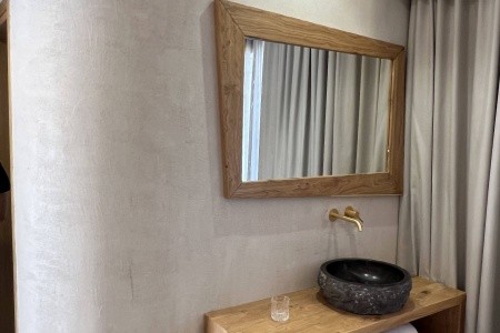 Grécko Kréta The Noverian Antama, Organic Beach Resort Chania 15 dňový pobyt Polpenzia Letecky Letisko: Praha June 2026 (17/06/26- 1/07/26)