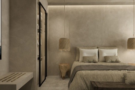 Grécko Kréta The Noverian Antama, Organic Beach Resort Chania 15 dňový pobyt Polpenzia Letecky Letisko: Praha June 2026 (17/06/26- 1/07/26)