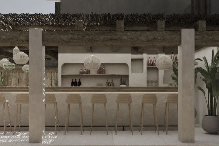 Grécko Kréta The Noverian Antama, Organic Beach Resort Chania 15 dňový pobyt Polpenzia Letecky Letisko: Praha June 2026 (17/06/26- 1/07/26)