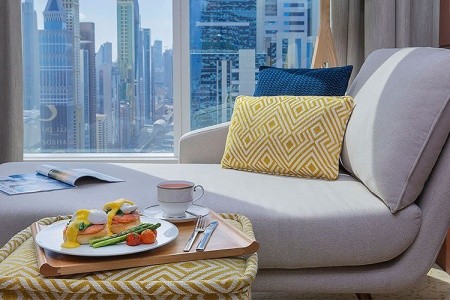 Spojené arabské emiráty Dubaj Voco Dubai 8 dňový pobyt Raňajky Letecky Letisko: Praha March 2026 (14/03/26-21/03/26)