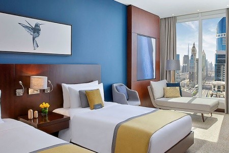 Spojené arabské emiráty Dubaj Voco Dubai 8 dňový pobyt Raňajky Letecky Letisko: Praha March 2026 (14/03/26-21/03/26)