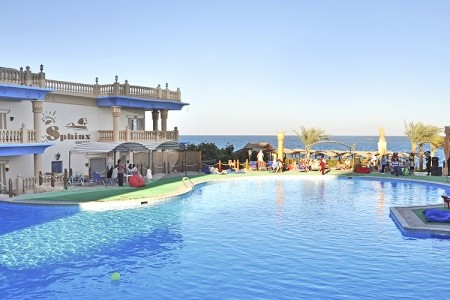 Egypt Hurghada Sphinx Aqua Park Beach Resort 10 dňový pobyt All Inclusive Letecky Letisko: Praha February 2026 ( 1/02/26-10/02/26)