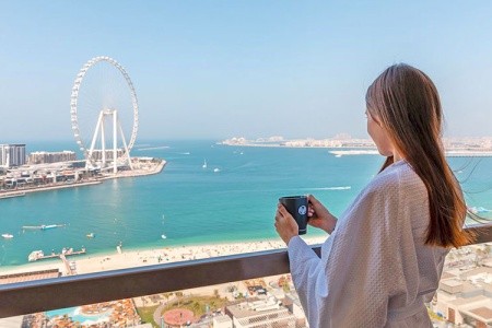 Spojené arabské emiráty Dubaj Amwaj Rotana Jumeirah Beach 13 dňový pobyt Raňajky Letecky Letisko: Praha April 2026 ( 4/04/26-16/04/26)