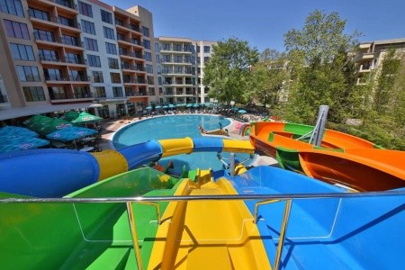 Bulharsko, Zlaté Písky, Prestige & Aquapark, za <span>48.684</span> Kč