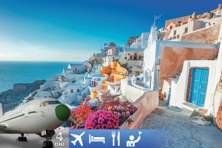 Letecký zájazd na Grécke Santorini