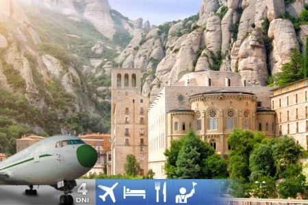 Letecký zájazd do Barcelony a na Montserrat